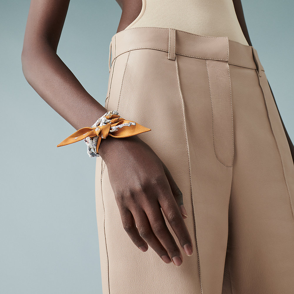 HERMES ツイリー Nuage twilly 私の雲 ブラウン 2本セット Sur Mon Nuage twilly | Hermès Mainland China